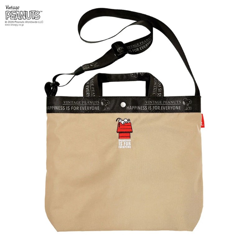 ROOTOTE PEANUTS  IP.ミディアム2w.ピーナッツ-1D/BE